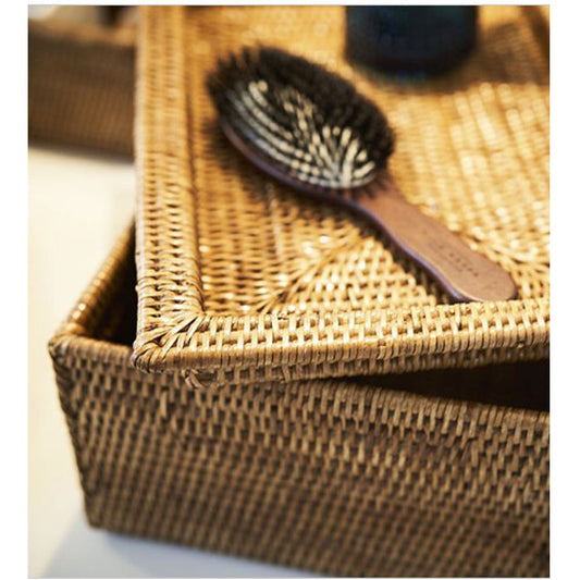 アジアン雑貨 ラタン コンビニエントボックス 【ホテル仕様クオリティー 】