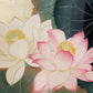 ベトナム　ラッカーアートゴールドリーフ 蓮（Lotus） 40x40cm 2508-2