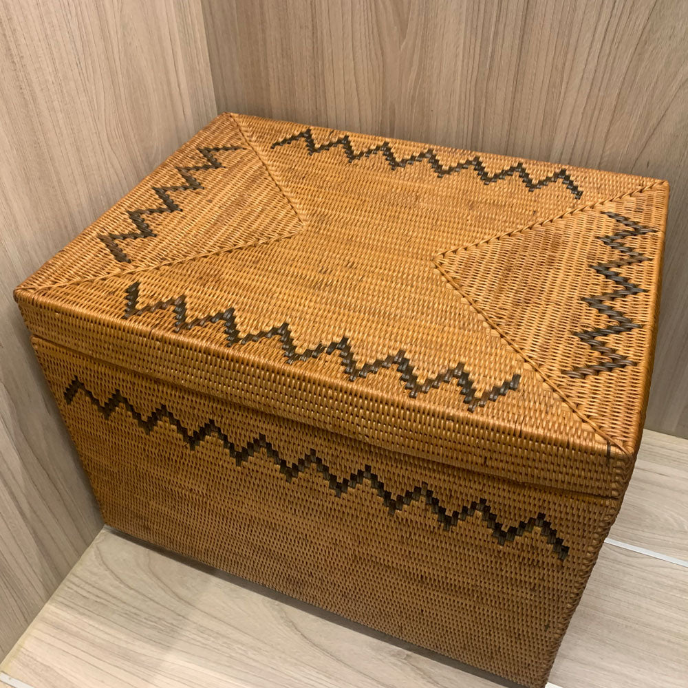 アジアン雑貨　アタ製品 収納 レクタングルボックス