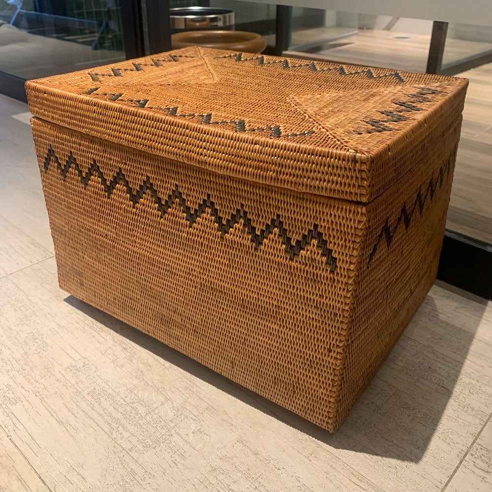 アジアン雑貨　アタ製品 収納 レクタングルボックス